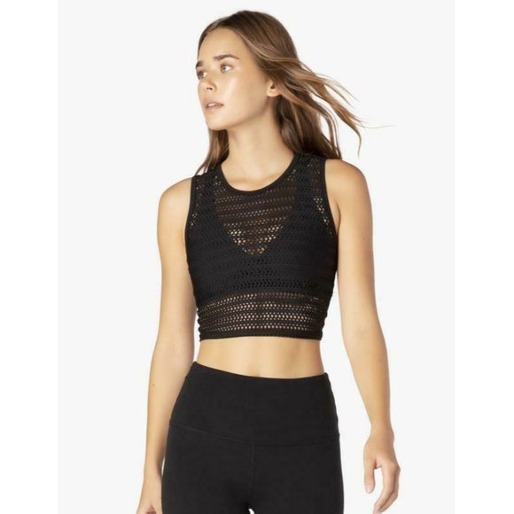 Beyond Yoga Tops - Beyond Yoga LG Sportflex Top Notch Cropped Tank